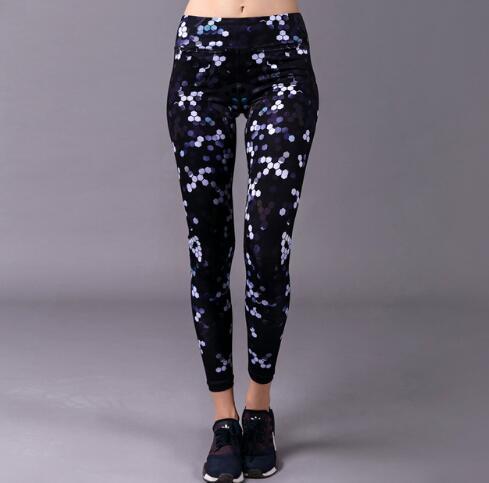 Black and white Sports Leggings