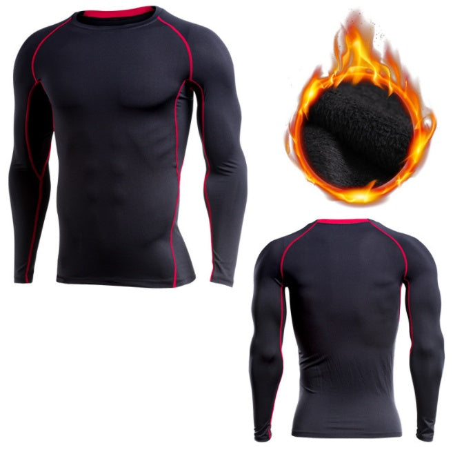 black training fitness press t shirt