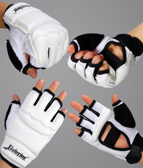 Boxing Gloves And Leg Protectors