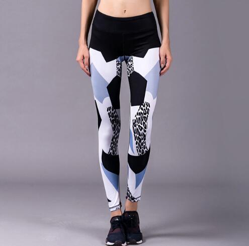 Black and white Sports Leggings