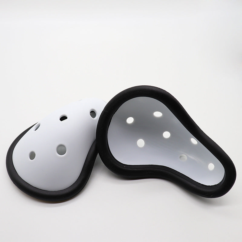 White cotch protector