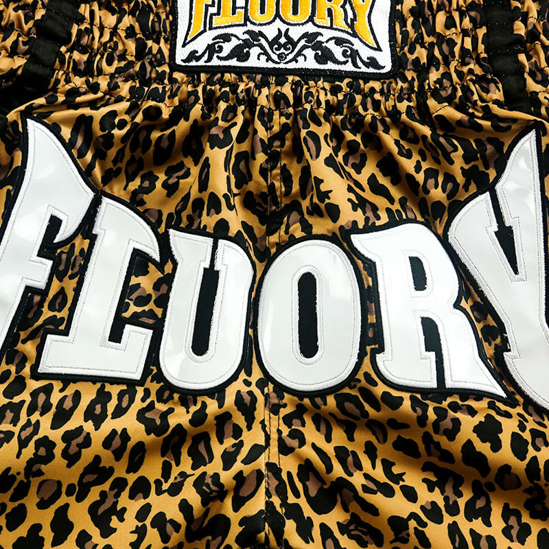 Women Leopard Muay Thai Shorts