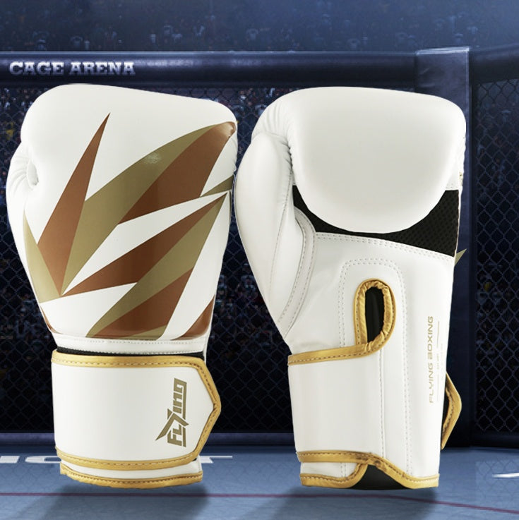 FLYING boxing gloves