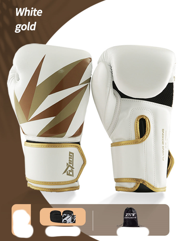 FLYING boxing gloves