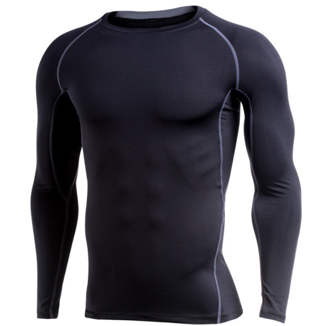 black training fitness press t shirt