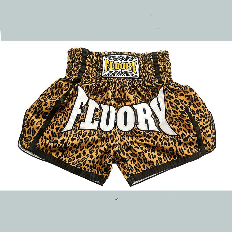 Women Leopard Muay Thai Shorts