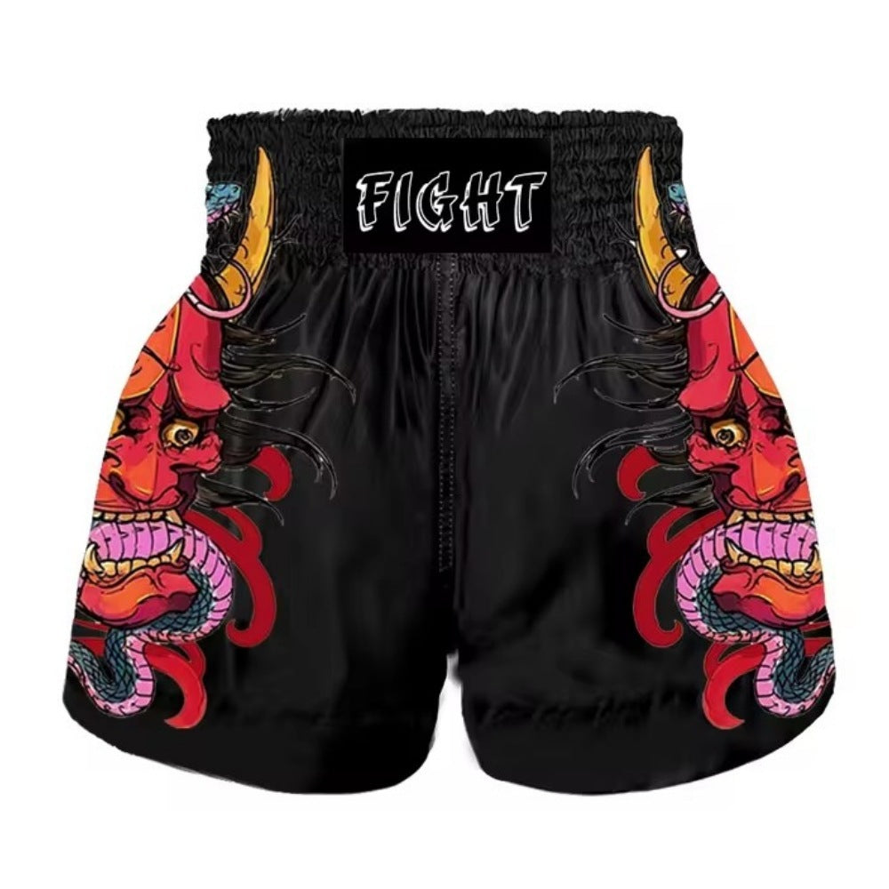 Chinese muay thai shorts