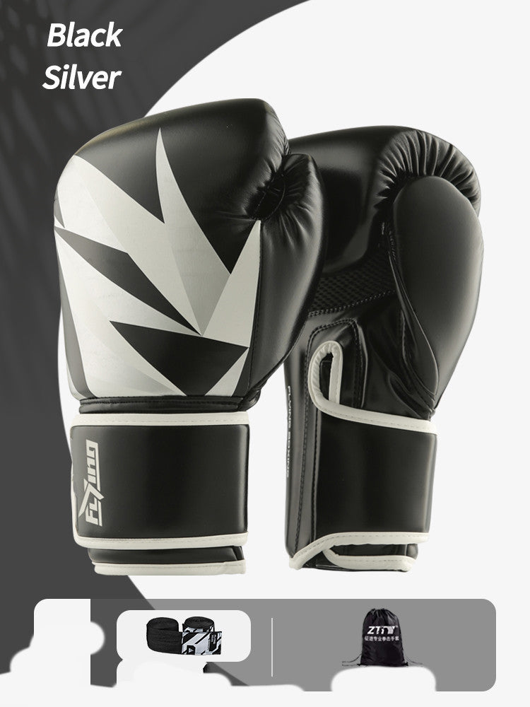 FLYING boxing gloves
