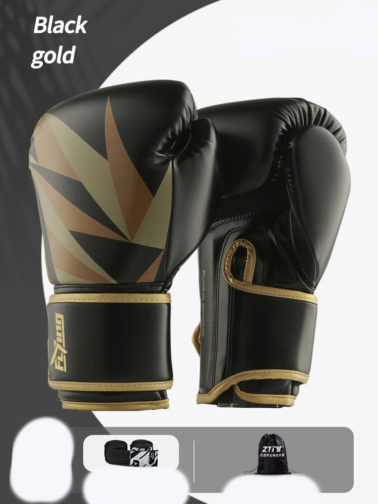 FLYING boxing gloves
